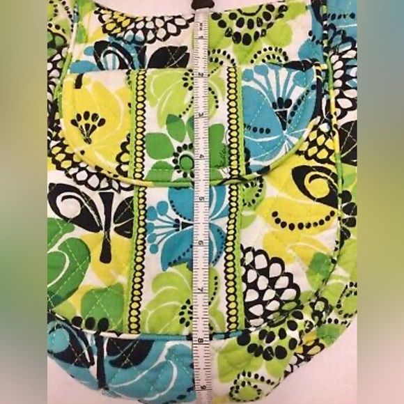 Vera Bradley Crossbody Saddle Bag
Limes Up Green/Yellow w/matching Wallet 💚 - Picture 10 of 12